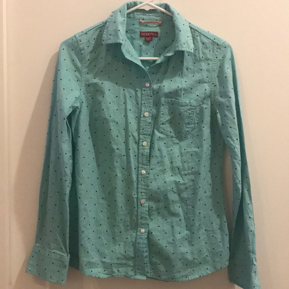 Merona Xs botton up shirt
